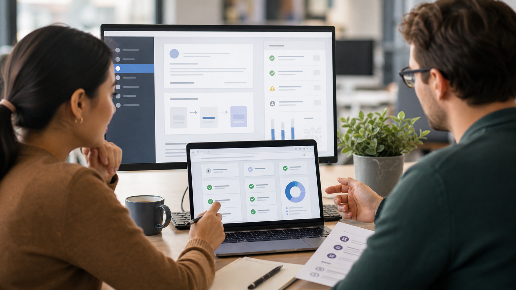 SaaS product team reviewing an accessibility and VPAT readiness dashboard